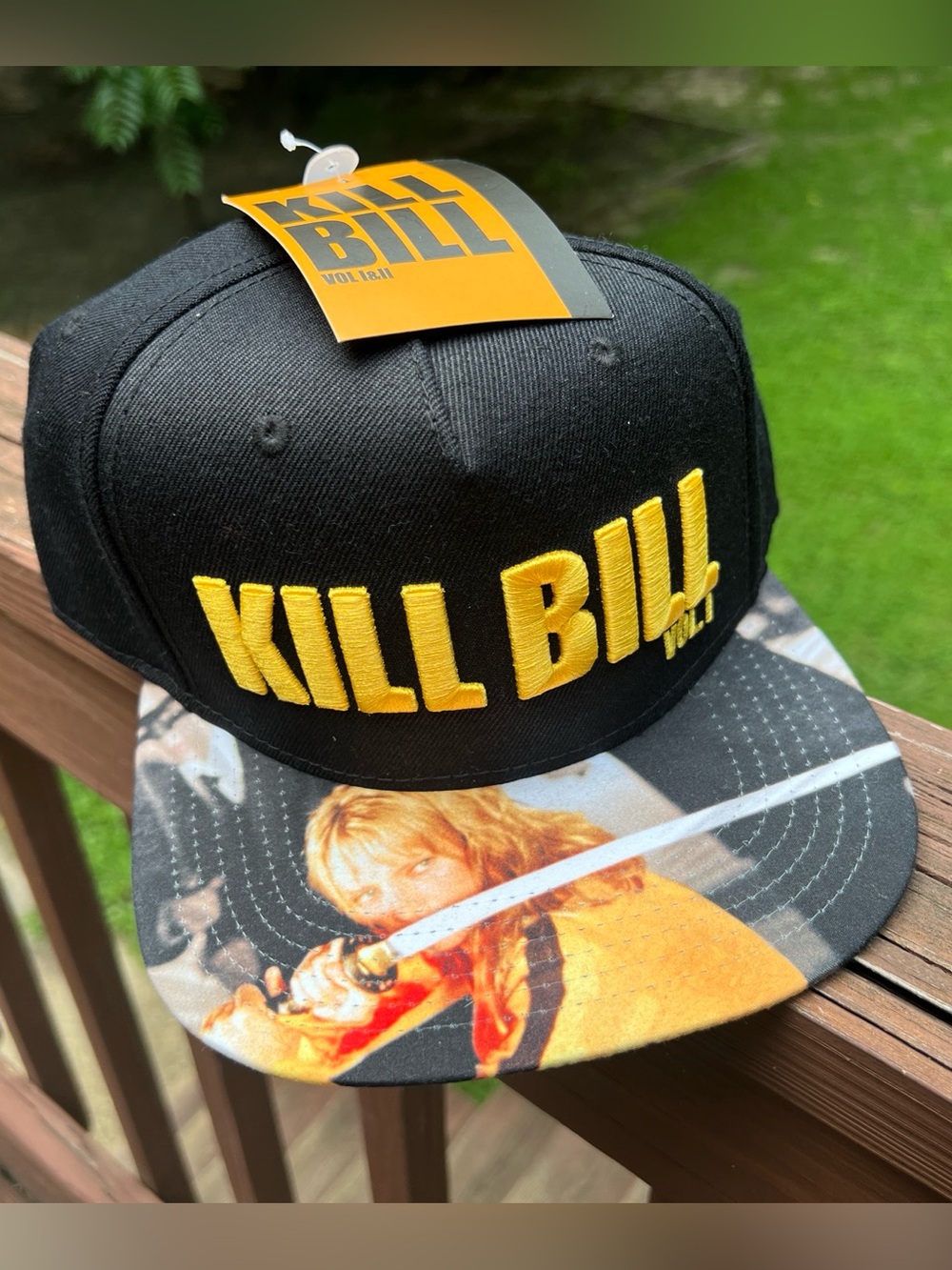 Kill Bill Vol. 1 & 11 Miramax 2017 Classic Adj Snapback Hat OSFM, Streetwear|14+